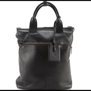 Burberry Black Label Black Zip Tote